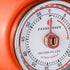 Zassenhaus Magnetic Retro Kitchen Timer, Classic Mechanical Cooking Timer (Orange), 2.75-Inch...