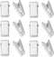 20pcs Double-Sided Adhesive Spring Clips for Poster Photo Wall Teacher Student Home Applications (Clear)...