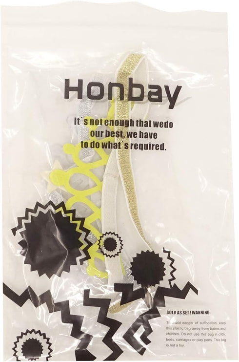 Honbay 2PCS Princess Crown Headband with Crystal and Star for 1 to 3 Years Old Baby, Gold and Silver...