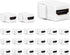 HDMI Keystone Jack 4K, 20 Pack HDMI Keystone Insert Female to Female Coupler Video Adapter (White)...