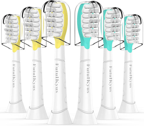 FutulkyUS Kids Replacement Brush Heads for Philips Sonicare: Electric Soft Toothbrush Head Compitable with 4100, Standard Head for Boy Girl Over 7...