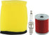13780-05G10 Air Filter Oil Filter Spark Plug Compatible with Suzuki 1987-2001 Compatible with Ozark 250 2002-2006 Compatible with Quadsport Z250 2...