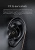 Kinboofi KBEAR KS1 Earphone, HiFi in Ear Monitor, Noise Canceling Earbuds Headphone Dynamic Headset with Detachable 2 Pin Cable (No Mic, Transpare...
