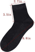 October Elf Men's Crew Ankle Thin Cotton Dress Socks - Short Athletic Socks...