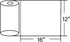 9527 Product 12" x 16" Clear Plastic Produce Bag Food Storage bag on a Roll,350 bags one Roll...