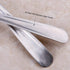 IMEEA Flat Edge Spoon 18/8 Stainless Steel Flat Bottom Serving Spoon for Cooking 8-Inch Slotted Spoon, Set of 2...
