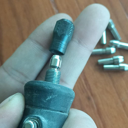 Luo ke 9Pcs Quickly Changed Rotary Collet Set Clamping Nut Fits For Dremel...