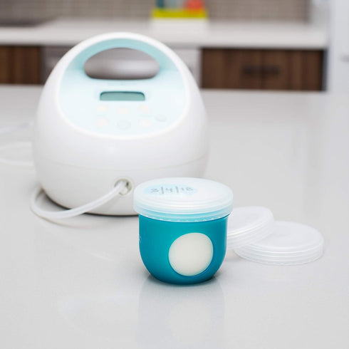 Boon Nursh Breast Milk Storage Lids - Made for Boon Nursh Bottles - Lids for Formula Travel Container - Breastfeeding Essentials and Baby Feeding ...