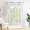 MIULEE Sheer Window Scarf Valance Extra Long Topper Window Treatment Elegant Curtain Scarves Luxury Swag Curtain Drapes for Party Wedding Arch Cer...