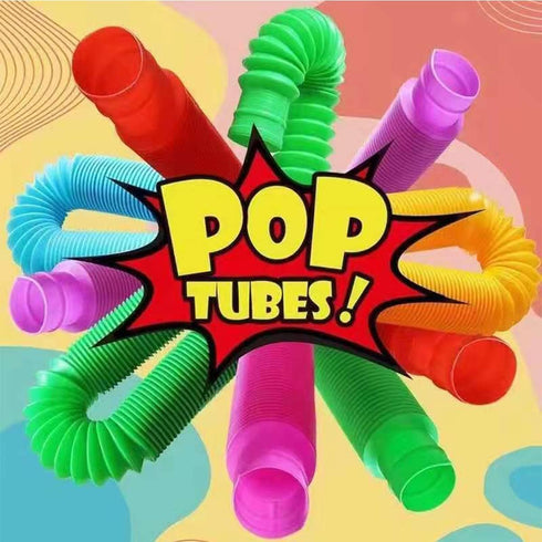 24Packs Pop Fidget Tubes Party Favors for kids 1+ Goodie Bags Pinata Stuffers Toys for 1+ Years Old Boy and Girl Gifts,...