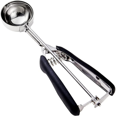 Cookie Scoop, 18/8 Stainless Steel Cookie Scooper, Cookie Scoops for Baking, 3Tbsp/45ml/1.5oz Cookie Dough Scoop, Ice Cream Scooper with Trigger R...