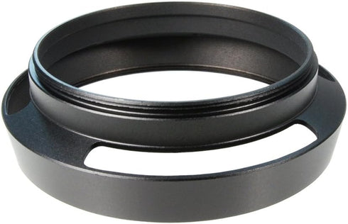 46mm Pro Angle Vented Metal Lens Hood Sun Shade for Leica/Contax Zeiss/Voigtlander/Panasonic Lumix/Fujifilm/Olympus/Nikon/Canon/Sony/Pentax/Samsun...