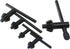 5 Sizes Drill Chuck Key Wrench Steel Electric Drill Clamping Tool (Chuck Diameter: 3/4" / 5/8" / 1/2" / 3/8" / 1/4")...