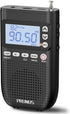 Newest PRUNUS Portable Radio AM FM to Bluetooth Earphone, as Bluetooth Speaker, 2000mah Rechargeable Radio, Preset, TF Card Shuffle Play, Headphon...