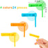 24 Pcs Plastic Ratchet Noise Makers Traditional Mexican Noisemaker Toys Rattle Ratchet Game for Sporting Events Football Games Team Cheering New Y...