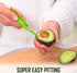 Avocado Peeler 3 in 1 Tool - Hassle-free Avocado Slicer, Pitter & Scooper - Kitchen Gadget for Hass Avocados - Easy to Use, Plastic Avocado Knife,...