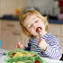 Linowos Silicone Suction Plate for Toddlers - Self Feeding Training Divided Plate Dish and Bowl for Baby and Toddler, Fits for Most Highchairs Tra...