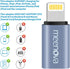 2Pack 30W USB C to Lightning Adapter Type C to Lighting Converter, Type C to iPhone Adaptor - Compatible with iPhone 14 13 12 Pro Max, with Silico...