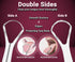 ""Stainless Steel Tongue Scraper 2-Pack for Adults & Kids - Includes Travel Cases, Promotes Fresh Breath & Oral Health, Easy Clean, Durable Design...
