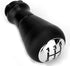 Qiilu Gear Shift Knob, 5 Speed Manual Car Gear Shift Stick Knob with Adapter Fit for 106 206 306 406 806 107...