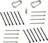 (20pcs Pack) Tab s7 s Pen Nibs Replacement Stylus Tips for Samsung Galaxy tab s7,s7 Plus (Black/Gray)...