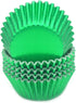 Standard Green Foil Cupcake Liners Muffin Baking Cups for Party and More, 100-Count...