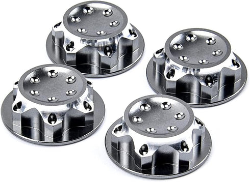 1/8 RC Car 17mm Hex Wheel Nut Anti-Skid Dust Lock Nuts Adapter for RC Off-Road Truck Redcat LOSI Wheel and Tire Accessories...