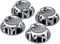 1/8 RC Car 17mm Hex Wheel Nut Anti-Skid Dust Lock Nuts Adapter for RC Off-Road Truck Redcat LOSI Wheel and Tire Accessories...