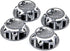 1/8 RC Car 17mm Hex Wheel Nut Anti-Skid Dust Lock Nuts Adapter for RC Off-Road Truck Redcat LOSI Wheel and Tire Accessories...