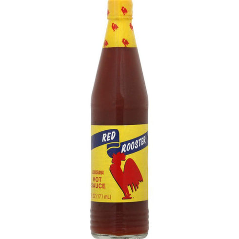 Red Rooster Louisiana Hot Sauce 6 Fl. Oz. (177ml) - Pack of 2...