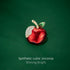 Red Apple Crystal Brooch Pins for Women Fashion, Rhinestone Women's Brooches,Birthday Gift 2210019-??...