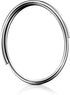 Fushing 100Pcs Stainless Split Rings, Crystal Chandeliers Connectors for Chandelier, Curtain,Suncatchers, Crystal Garland,Necklaces, Keys, Earring...