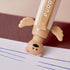 4 Pcs Erasable Retractable Pens Cute Bear Gel Ink Pens Soft Grip Pens 0.5mm Fine Point Writing Pen Office School Pens Women Girls Boys Pens (Blue ...