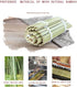 Bamboo Green Sushi Rolling Mats Kitchen Kit Utensil,9.5 inch by 9.5 inch...