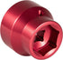 Yoursme Fuel Filter Oil Filter Socket 24mm / 36mm Fuel Filter Cap Remover and Installer for 2003-2010 6.0L / 6.4L Ford Powerstroke Diesel Red...