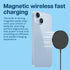 MMOBIEL Magnetic Wireless Charger 15W Qi2 Certified – Wireless Charging Pad for MagSafe iPhone and Samsung – Wireless Charging Station for AirPods...