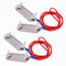 Q'mark Electric Fence Tape Connector, Polytape to Polytape Connector, Polytape to Energizer Connector, with 90 cm Wire - 2 Pack (to Polytape), Gre...