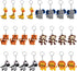 iMagitek 24 Pack Jungle Safari Animal Keychains, Kids Party Bag Fillers, School Carnival Rewards, Jungle Safari Baby Shower Party Favors...
