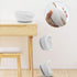 Jakuva Silicone Baby Bowls with Spoon, 2PCS Baby Feeding Set Suction Bowls for Kids Toddlers -BPA Free-Baby Dishes Utensils (Gray & White Marble)...
