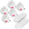 SURNICE Mini Remote Control Outlet Plug, 10A Wireless Light Switch Plug for Household Appliances, Up to 130 FT Long Range, 5 Outlets + 2 Remotes.....