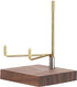 Hipiwe Adjustable Metal Arms Display Stand Easel with Wooden Base - Rocks Crystal Display Easel Holder for Mineral Agate, Gemstones, Fossils, Cora...