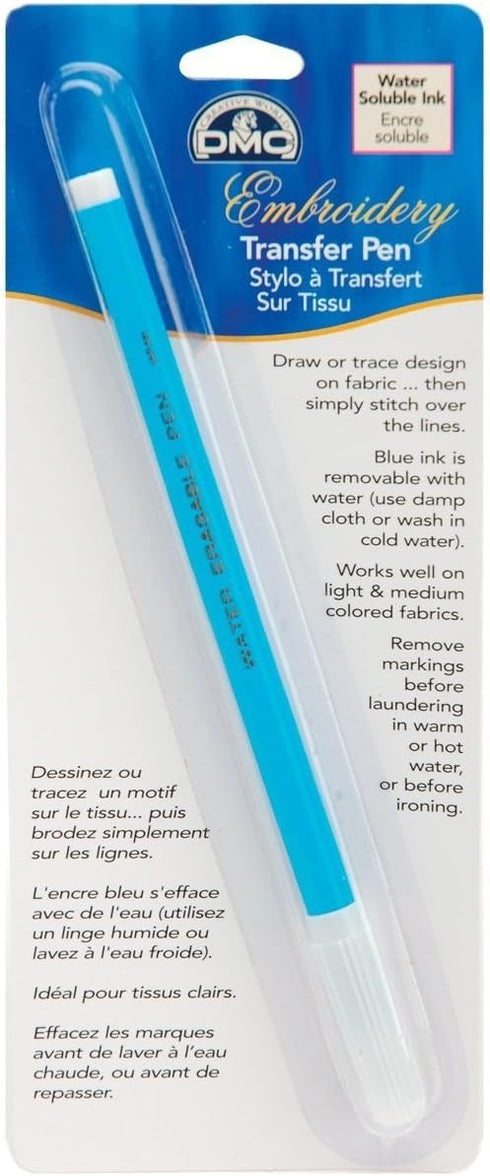 DMC U1539 Embroidery Transfer Pen, Blue (3)......
