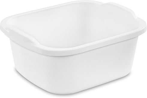 Tribello Plastic Wash Tub Dishpan Basin and Foot Bath for Soaking Feet, Laundry Hand Wash Bucket, Dish Pans for Washing and Storage Cleaning Suppl...