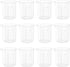 12 Pcs 3.4 Oz Transparent Lab Measuring Cup, 100ml Plastic Beaker Cups, for Science Experiment, Liquid Measuring...