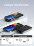 Magnetic Battery Pack 10000mAh for MagSafe, Foldable Kickstand Wireless Portable Charger with 30W USB-C Fast Charging, Only for iPhone 15/15 Plus/...