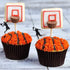 Basketball Cupcake Toppers, Fruit Food Dessert Picks Cake Topper for Boys Kids Birthday Sport Theme Party Baby Shower Christmas Decoration (24PCS)...