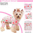 Girl Dog Pajamas, Cotton Stretchable Pet Dog Pajamas Jammies Puppy Outfits for Extra Large Dogs Female Male, Spring Summer Doggie Pjs Doggy Pajama...