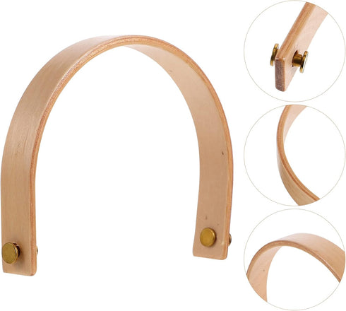 Luxshiny Pitcher 2 Sets of Wooden Teapot Handle Pottery Tea Pots Handle U Shape Kettle Handle Replacement for Stovetop Teapot Stainless Steel Wate...
