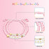 Mother Daughter Bead Bracelet Set for 2, Mommy and Me Matching Bead Bracelet, Mama and Mini Matching Heart Bracelets for Mom Daughter Valentines M...