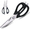 Kitchen Scissors All Purpose for Food, Kitchen Shears Come Apart Dishwasher Safe with Comfort Grip, Ultra Sharp Food Cooking Scissors for Chicken,...